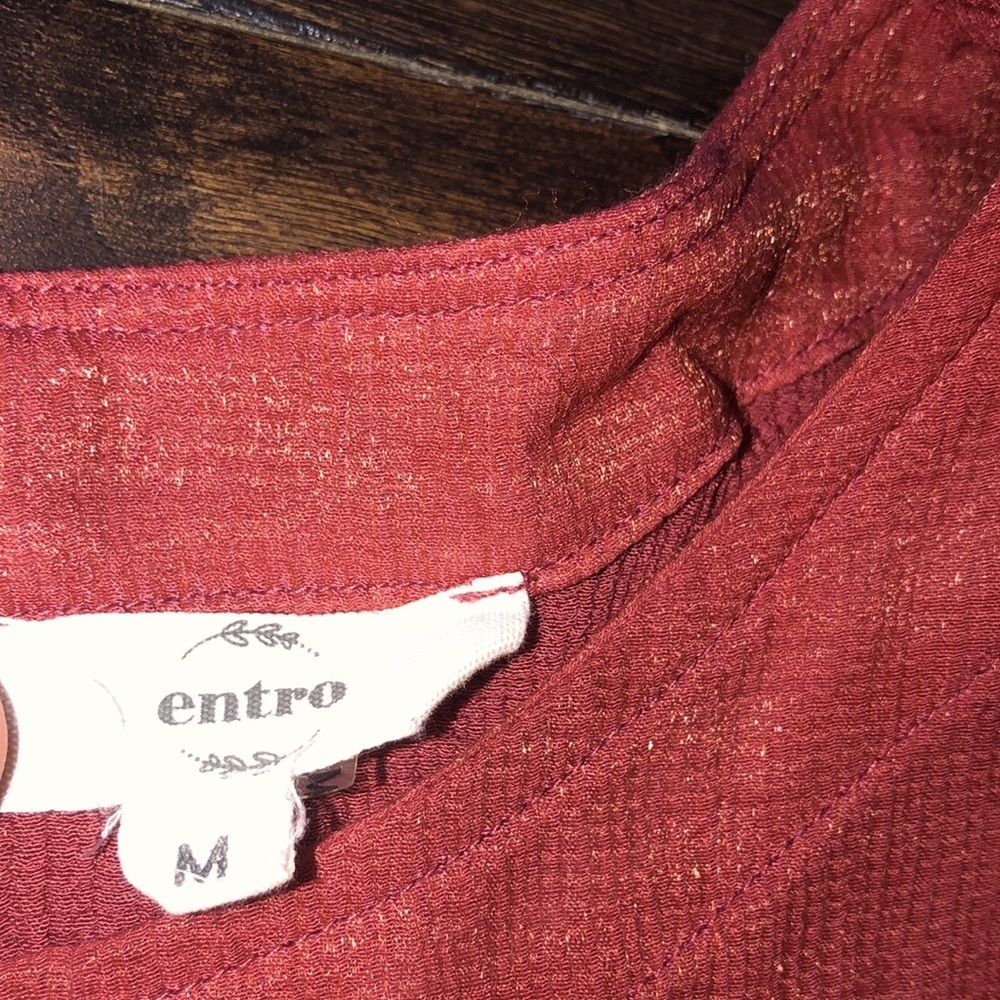 Entro boho top size medium - Picture 3 of 5